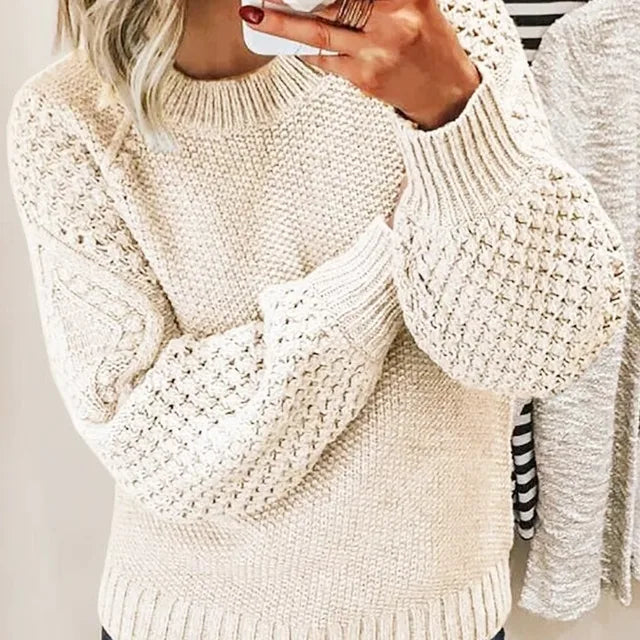 Oversized gebreide Pullover