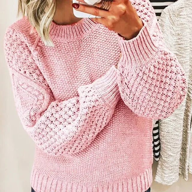 Oversized gebreide Pullover