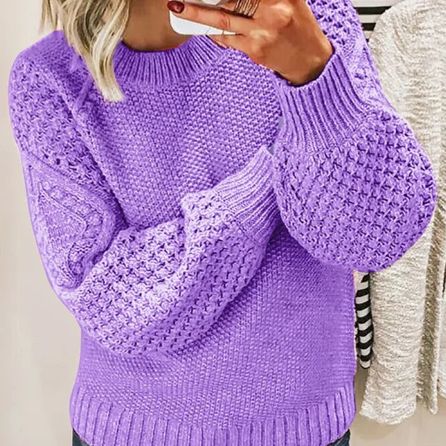 Oversized gebreide Pullover