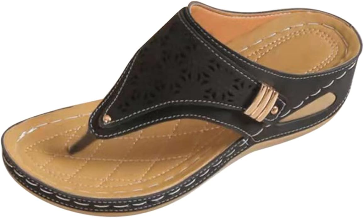 Zomer PU lederen ligtgewicht Flip Flops