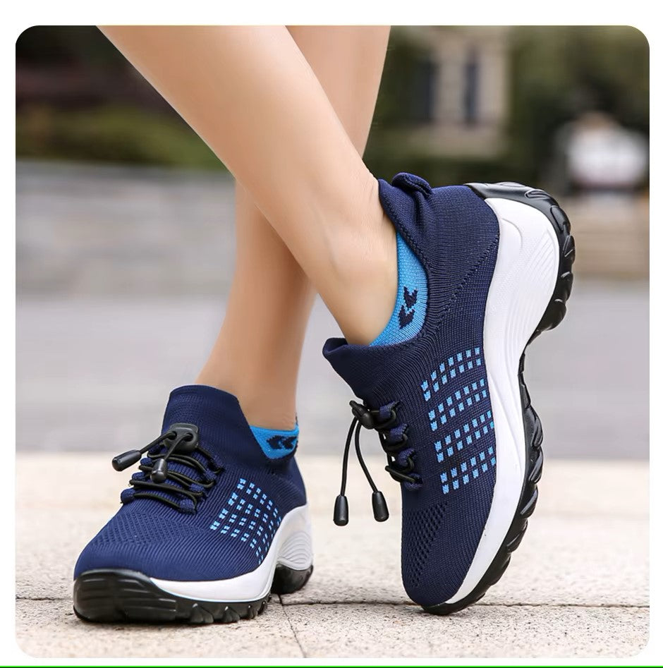 Dikke Platform zeer Ademende Elastische non slip sneaker