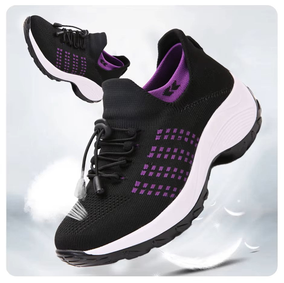Dikke Platform zeer Ademende Elastische non slip sneaker