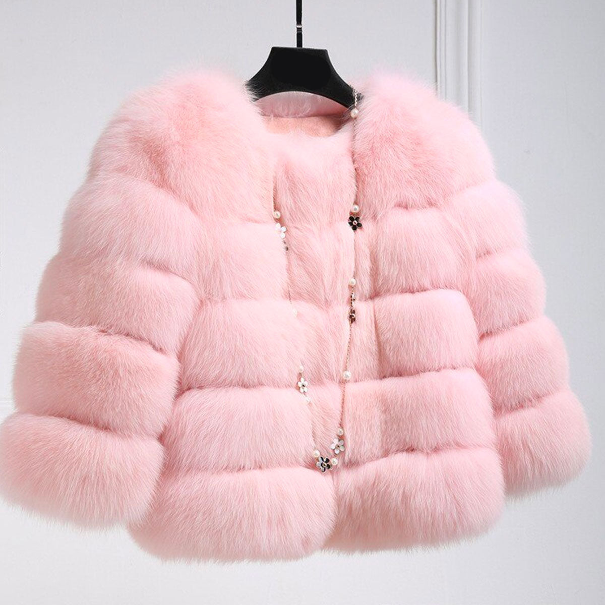 Fluffy vinterfrakk for kvinner - Stilig og komfortabel