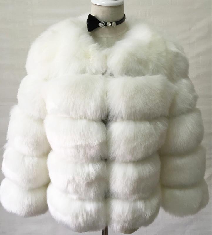 Fluffy vinterfrakk for kvinner - Stilig og komfortabel