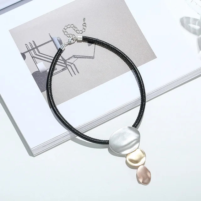 Halsband i rostfritt stål Vintage 