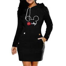 Midi Jurk met mickey